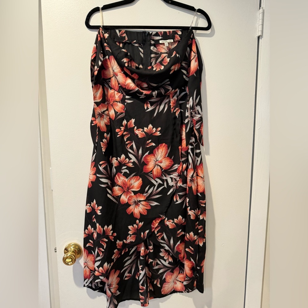 Charlotte Russe Strapless Floral Dress